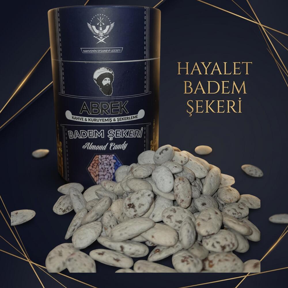 Hayalet badem şekeri (beyaz) 500 gr