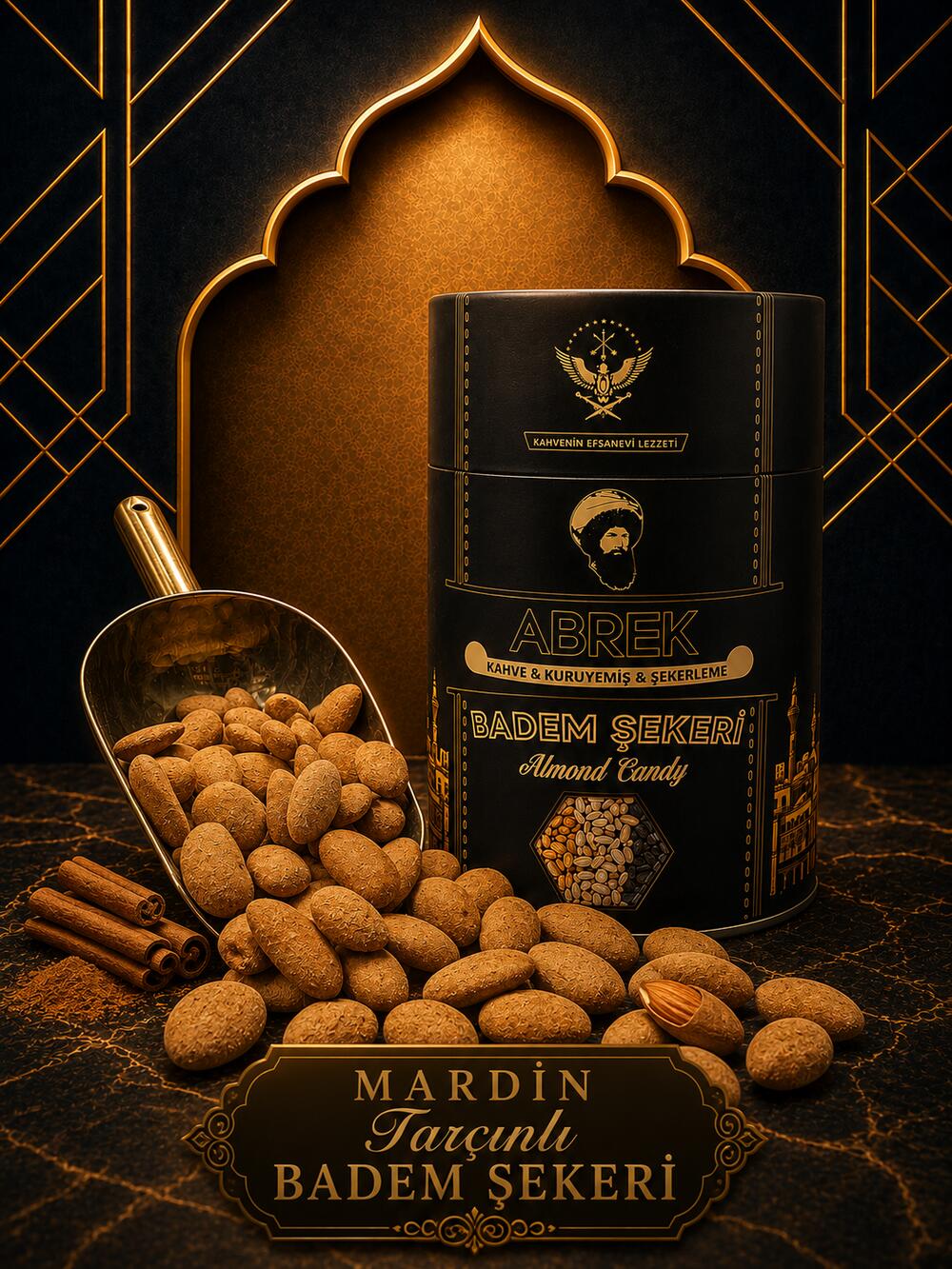 Mardin tarçınlı badem şekeri 500 gr