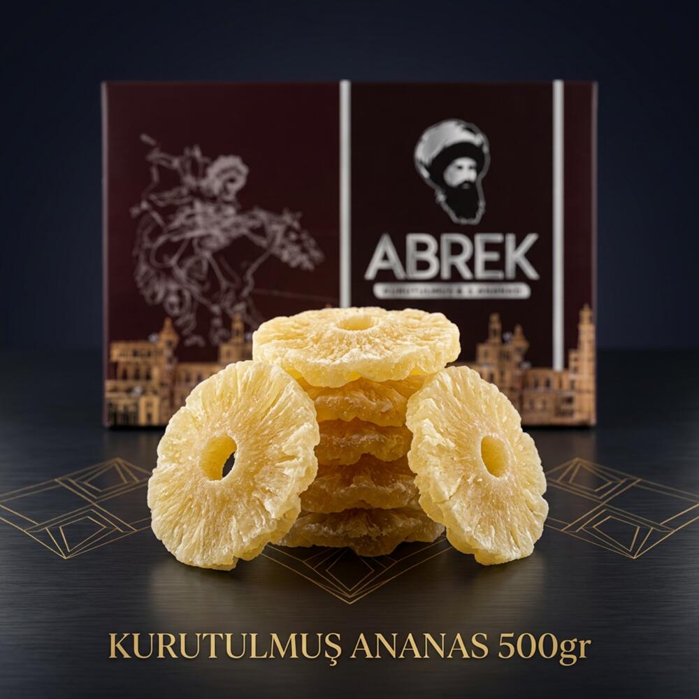 Kurutulmuş Ananas 500 gr